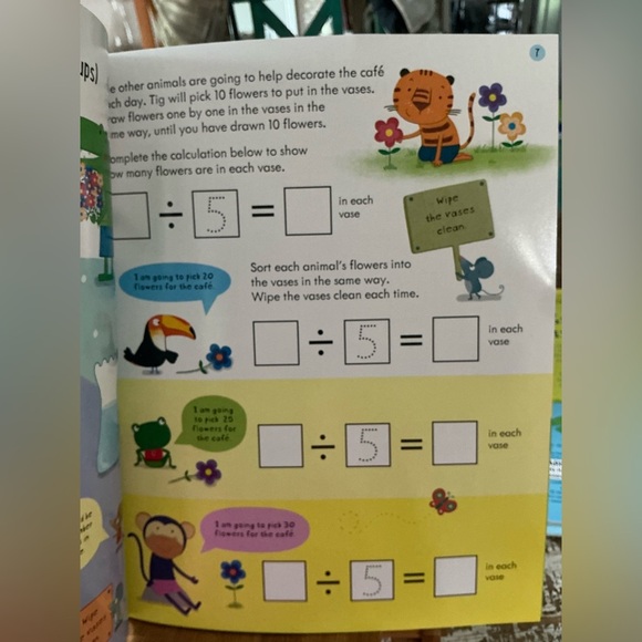 USBORNE 4 Intermediate Key Skills Write on, wipe off books, Brand New! - Picture 4 of 11